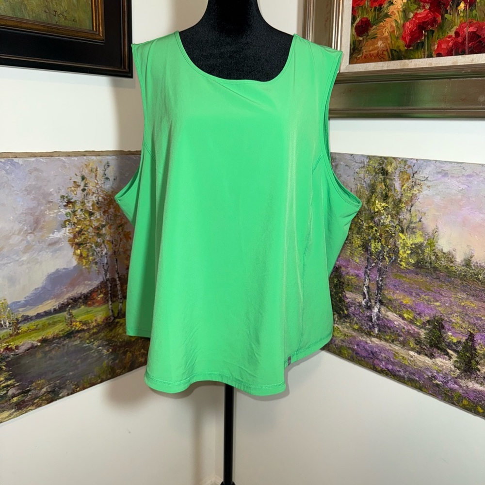 Talbots Vibrant Green Tank Top